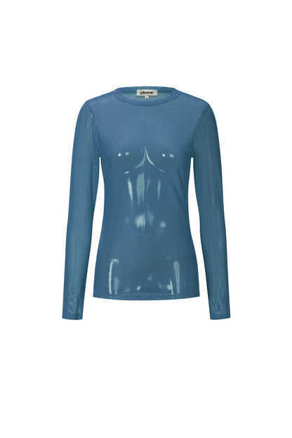 Sexy Solid Color Long Sleeve Tops for Spring/Summer