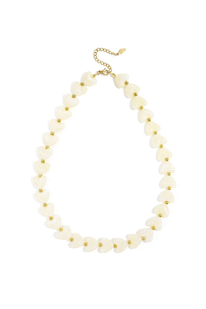Chic Acrylic Beaded Necklace for Everyday Elegance