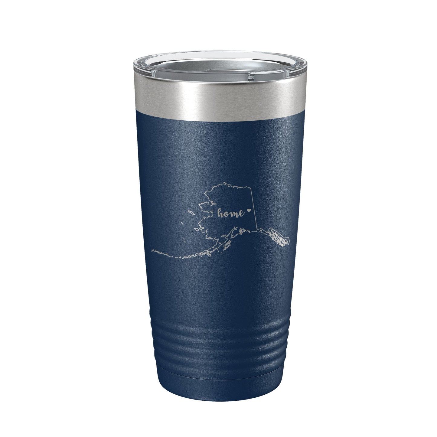 Alaska Home State Laser Engraved Tumbler 20 oz