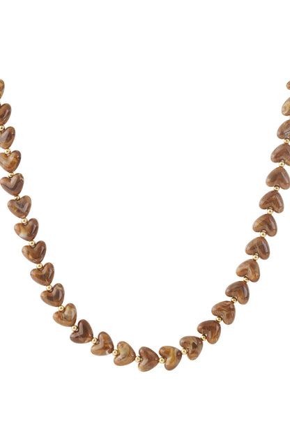 Chic Acrylic Beaded Necklace for Everyday Elegance