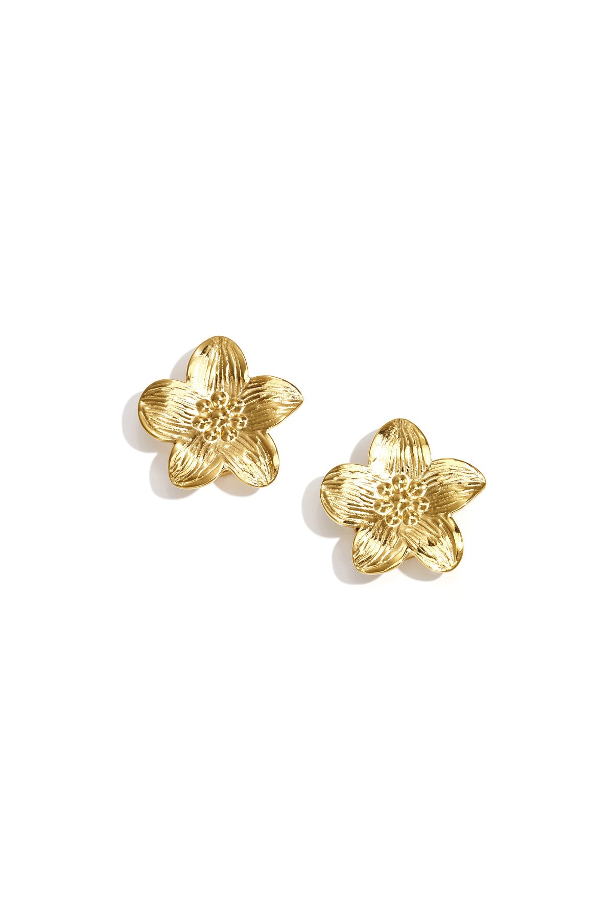 Cufflinks Flower Simple Stainless Steel Daily Accessories