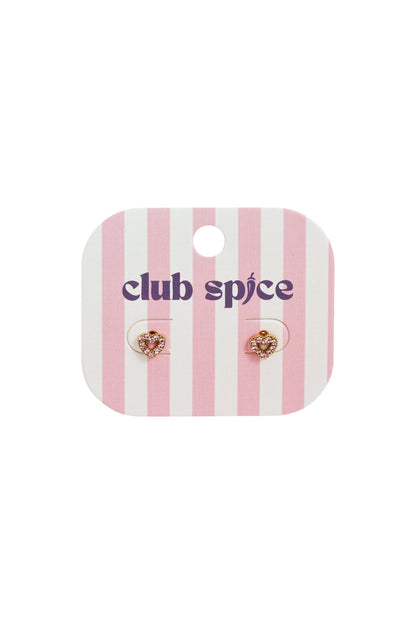 Decorated heart-shaped buttons