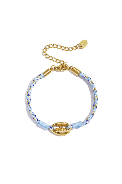 Elegant Gold Braided Bracelet for Spring/Summer