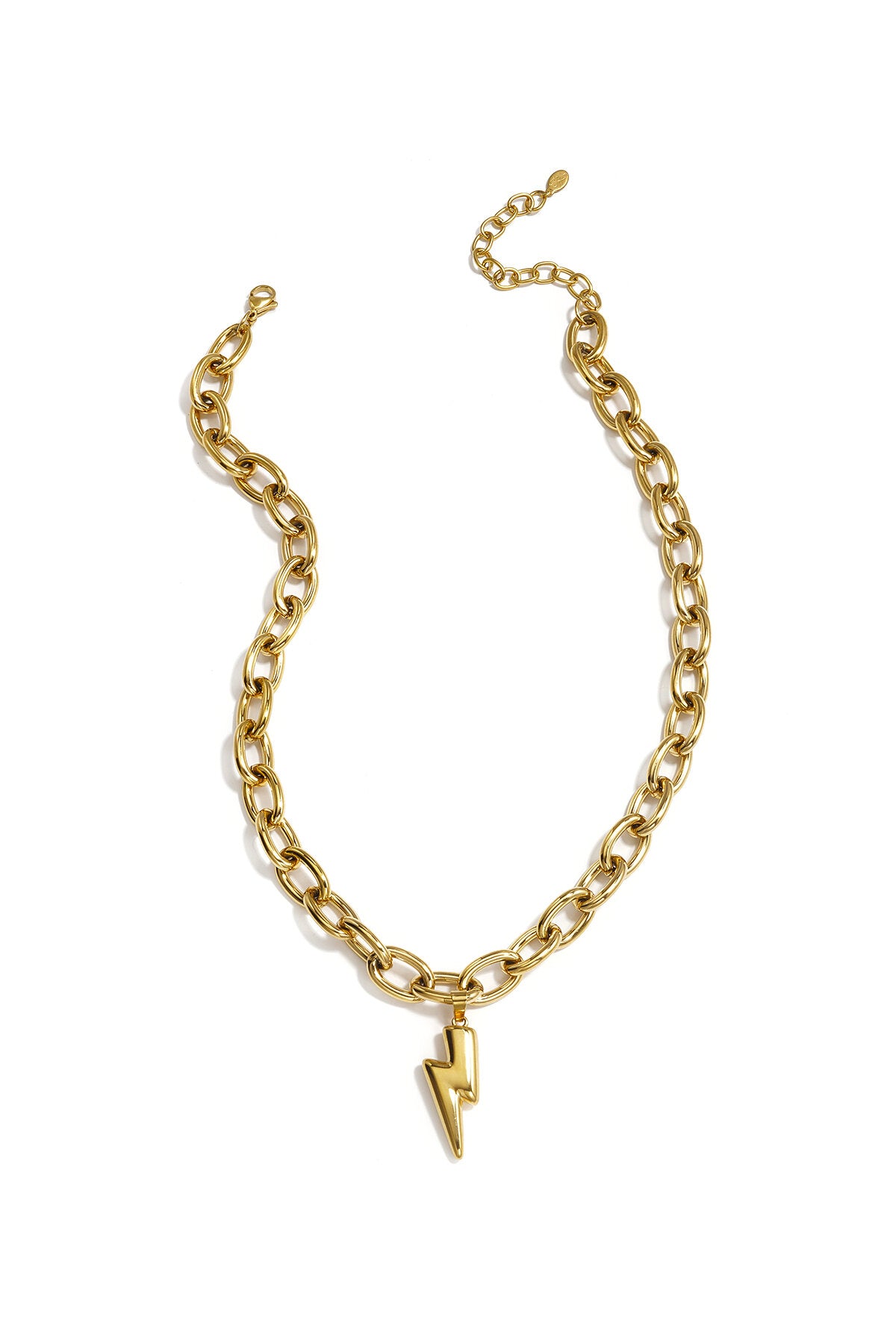 Stylish Stainless Steel Irregular Pendant Necklace