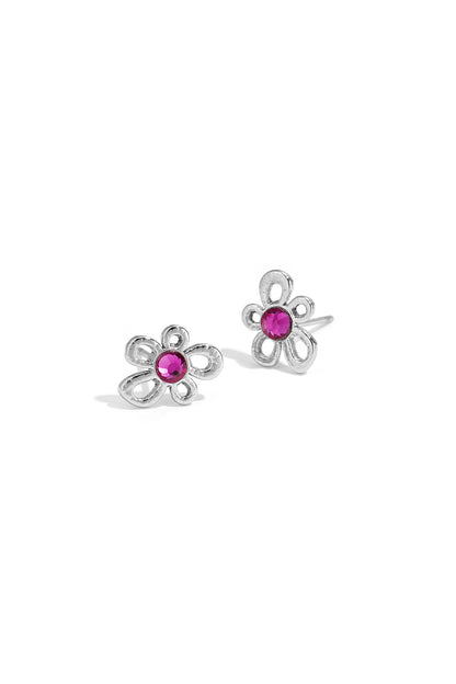 Elegant Mini Flower Stud Earrings for Daily Wear