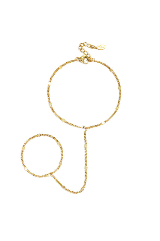 Handchain with pattern
