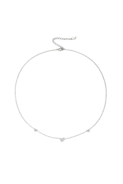 Elegant Heart Chain Necklace for Everyday Wear