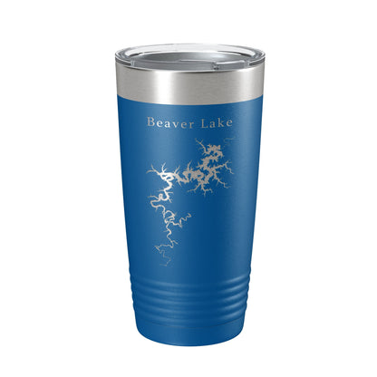 Beaver Lake Arkansas Laser Engraved Tumbler 20 oz