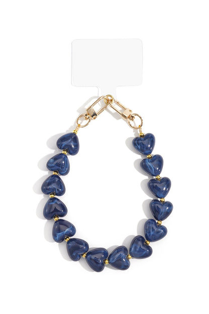 Chic Acrylic Phone Chain for Stylish Protection