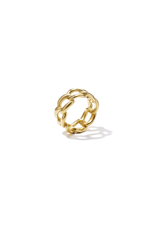 Ring with large links
