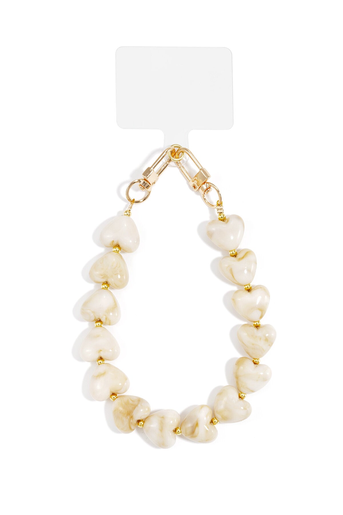 Chic Acrylic Phone Chain for Stylish Protection