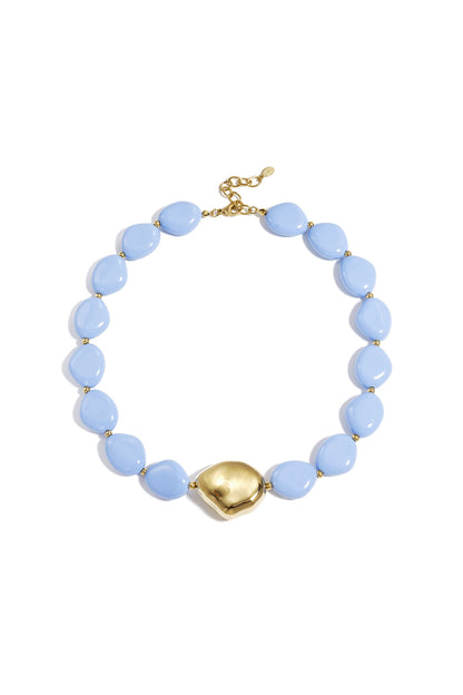 Chic Acrylic Beaded Necklace for Spring/Summer