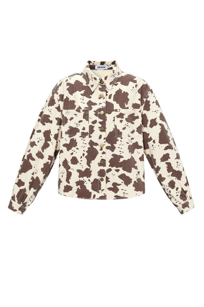 the cow girl & loving leopard jeans