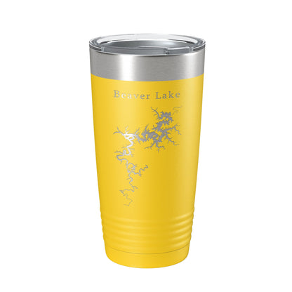 Beaver Lake Arkansas Laser Engraved Tumbler 20 oz