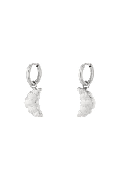 Mini Croissant Earrings