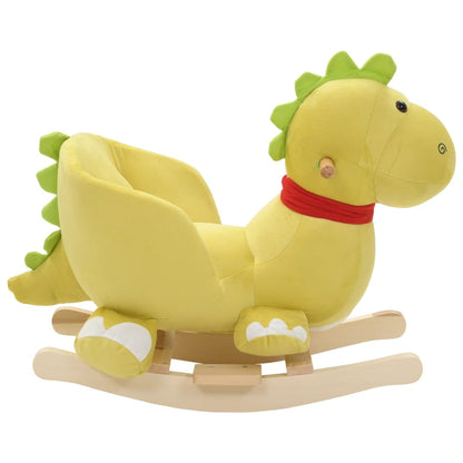 Hobbeldier Met Rugleuning 60X32X53 Cm Pluche Limegroen