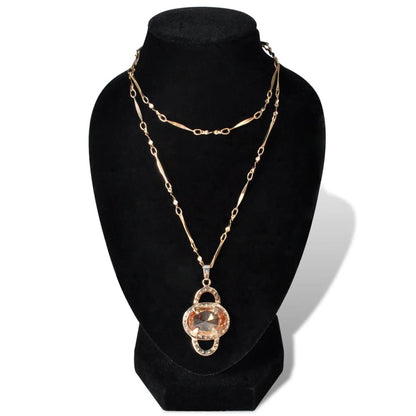 Sieradenhouder Voor Ketting 9X8,5X15 Cm Zwart 4 St Antraciet