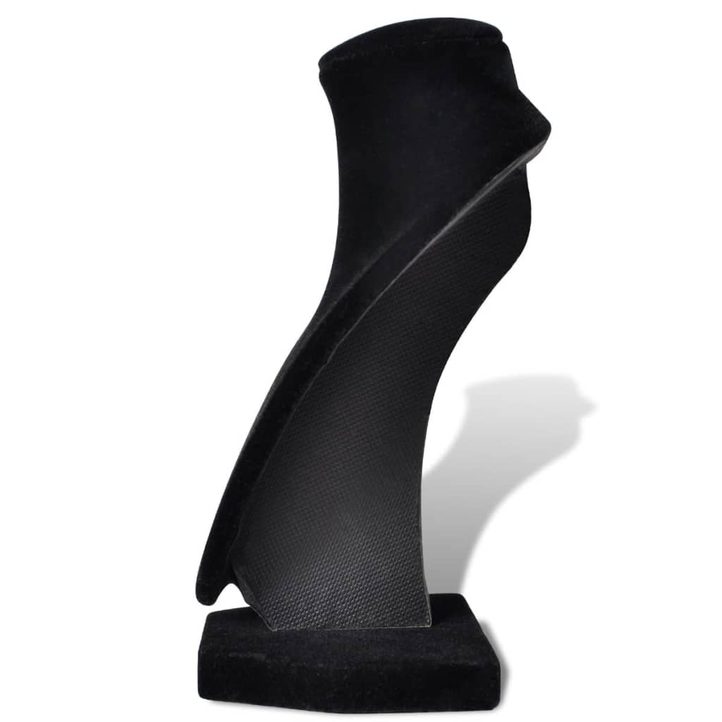 Sieradenhouder Voor Ketting 9X8,5X15 Cm Zwart 4 St Antraciet
