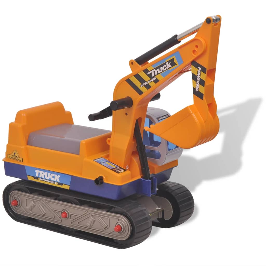 Meerij Graafmachine Kunststof Geel Blauw