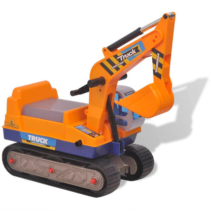Meerij Graafmachine Kunststof Geel Blauw