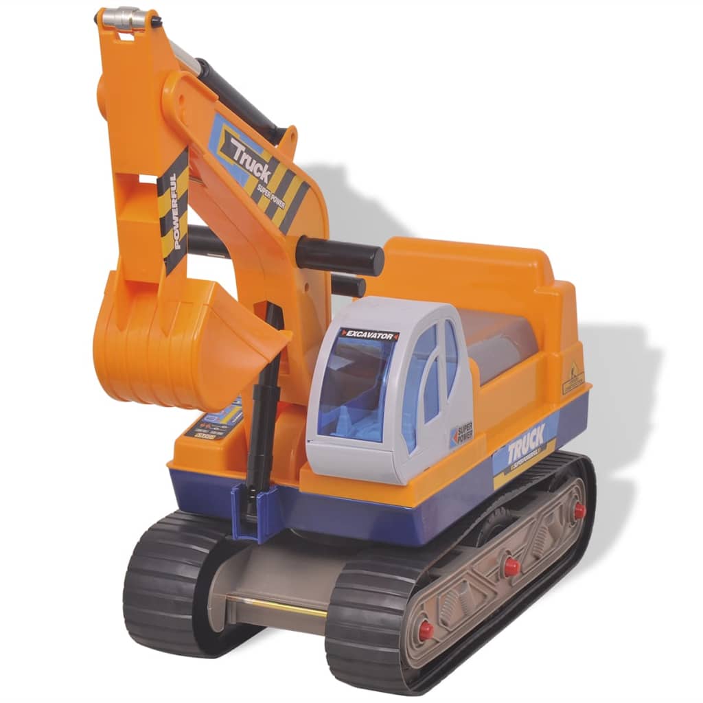 Meerij Graafmachine Kunststof Geel Blauw