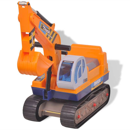 Meerij Graafmachine Kunststof Geel Blauw