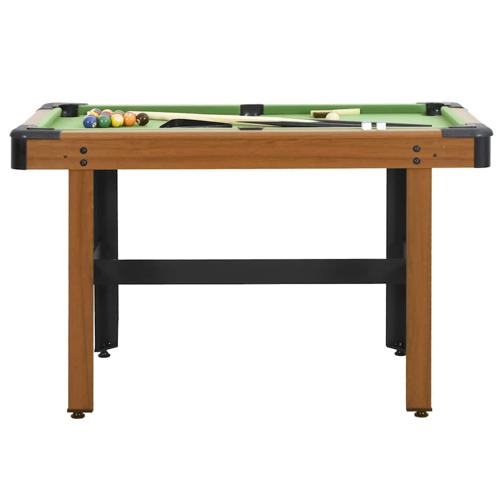 Biljarttafel 4 Feet 122X61X76 Cm Bruin