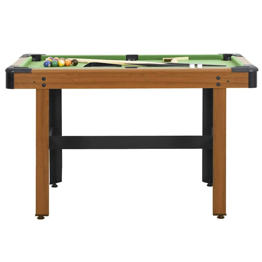 Biljarttafel 4 Feet 122X61X76 Cm Bruin