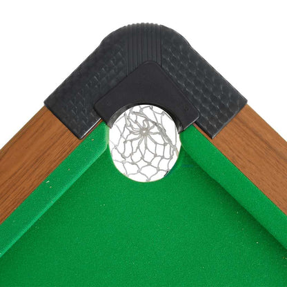 Biljarttafel 4 Feet 122X61X76 Cm Bruin