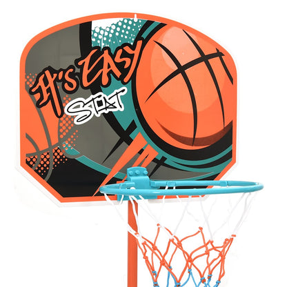Basketbalset Draagbaar Verstelbaar 109-141 Cm Antraciet