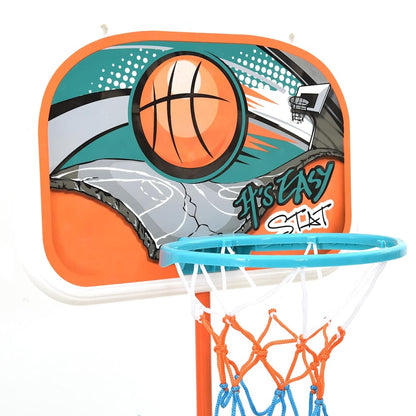 Basketbalset Draagbaar Verstelbaar 133-160 Cm