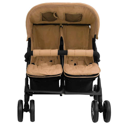 Tweelingkinderwagen Staal