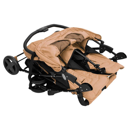Tweelingkinderwagen Staal
