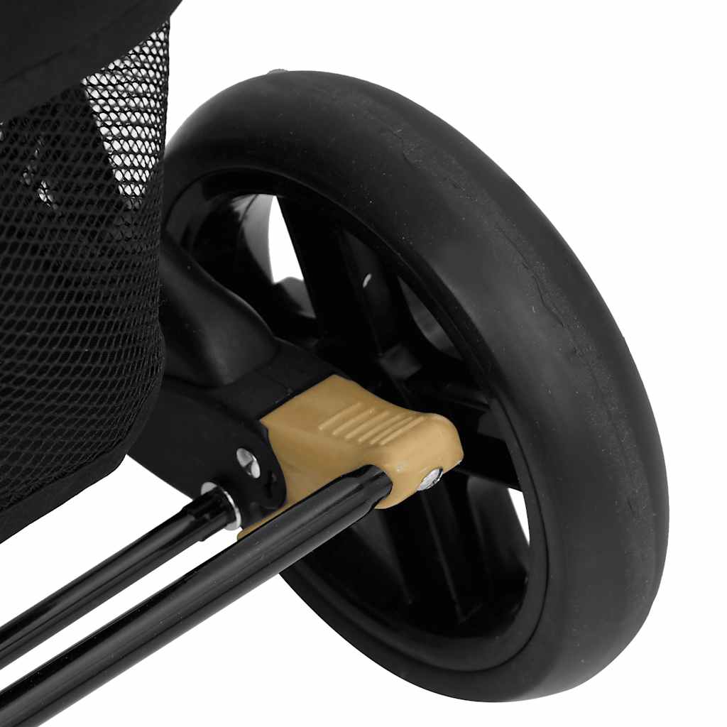 Tweelingkinderwagen Staal