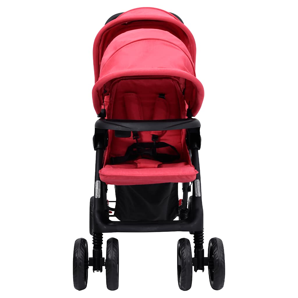 Tweelingkinderwagen Tandem Staal