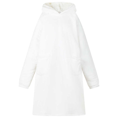 Deken Hoodie Fleece En Flanel