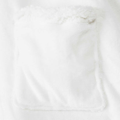 Deken Hoodie Fleece En Flanel