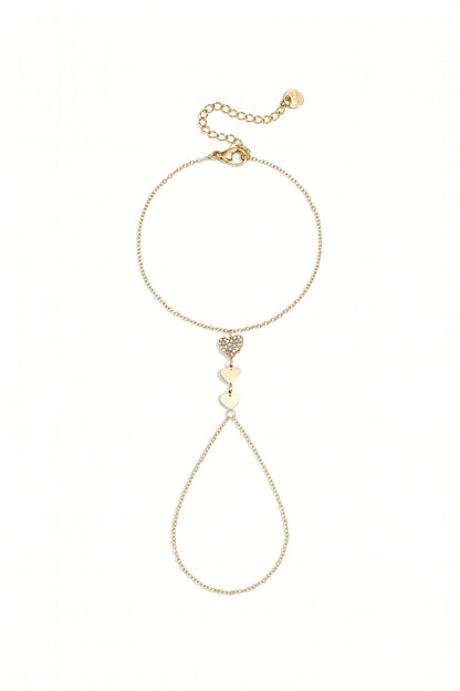 Handchain with hearts