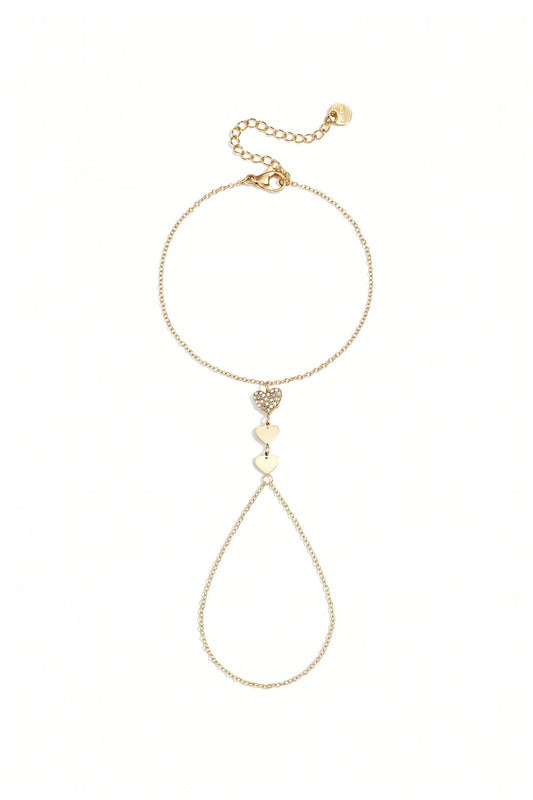 Handchain with hearts