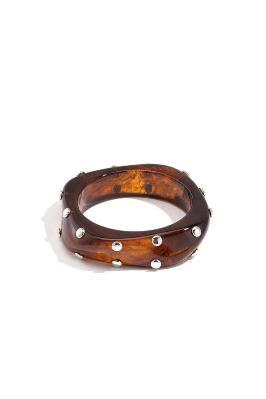 Resin Bangles Circle Hip-Pop/Rock Daily Simple Series Women's jewelry