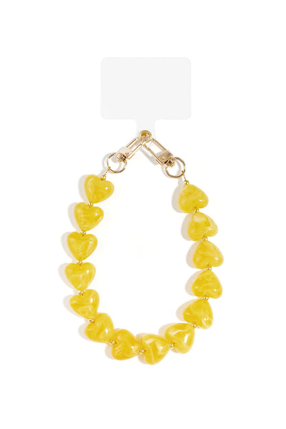 Chic Acrylic Phone Chain for Stylish Protection