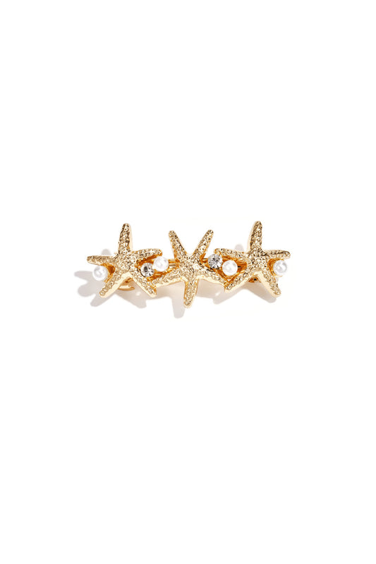 Hair Clips starfish Vacation Alloy Daily Accessories