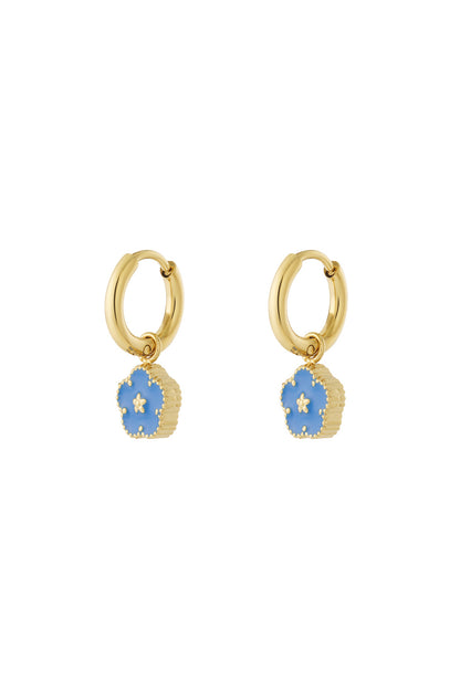 Stylish Spring/Summer Flower Drop Earrings