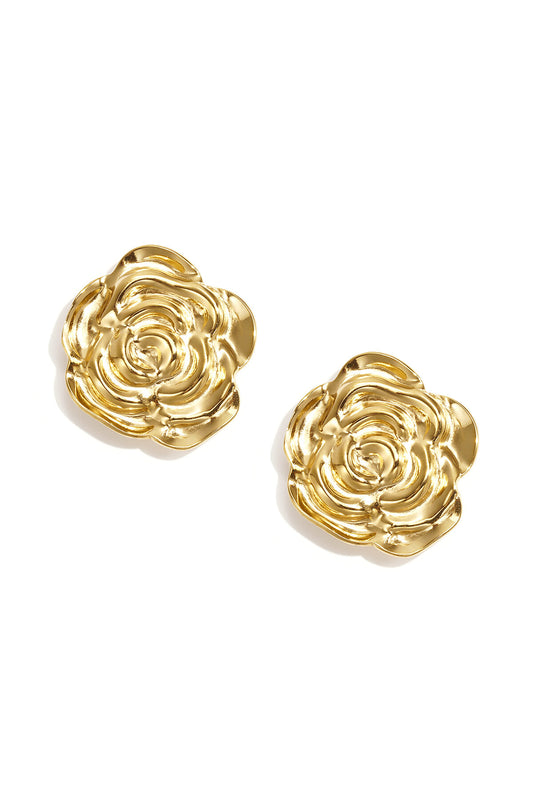 Cufflinks Flower Casual Stainless Steel Daily Accessories