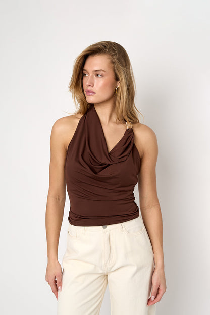 Waterfall Bucle Top