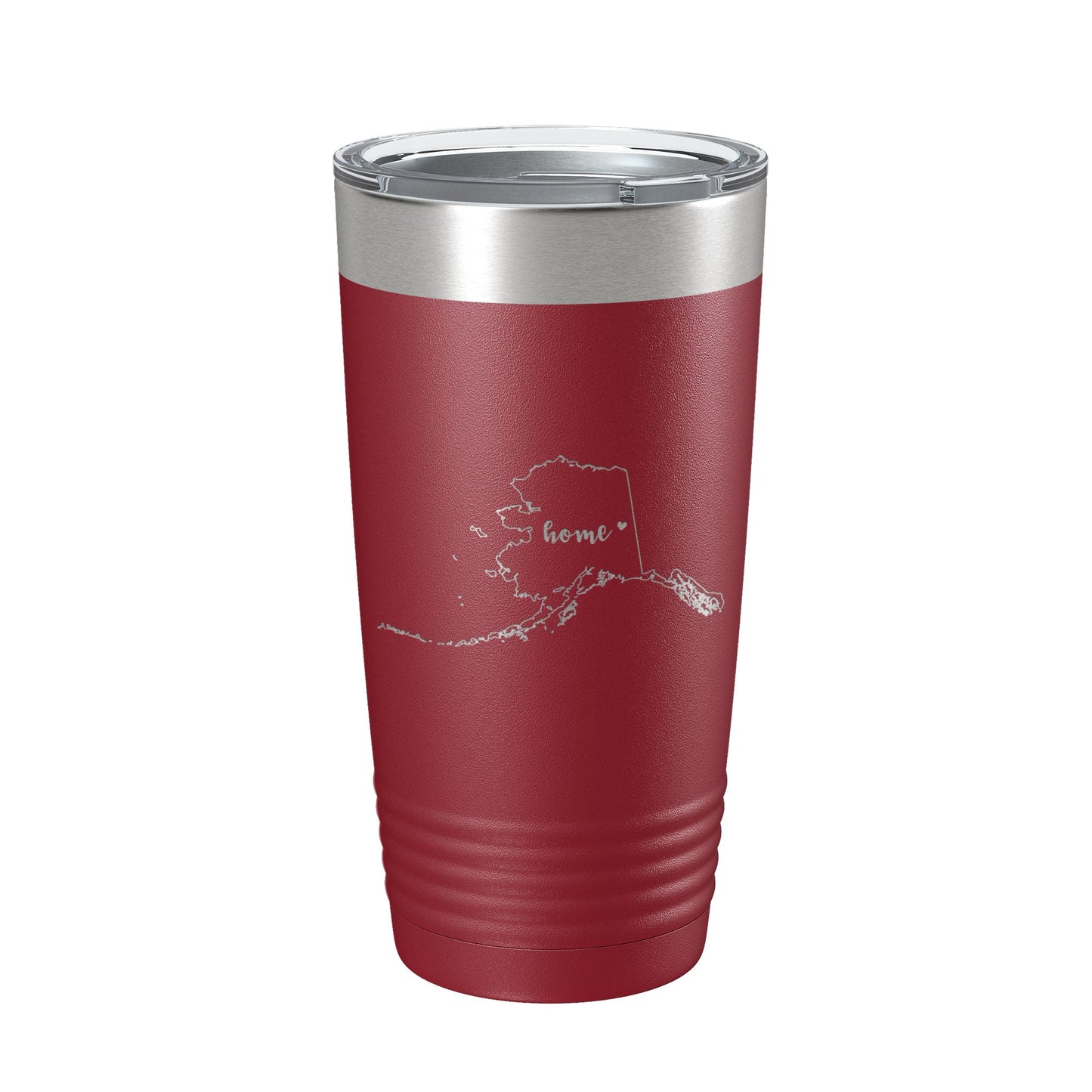 Alaska Home State Laser Engraved Tumbler 20 oz