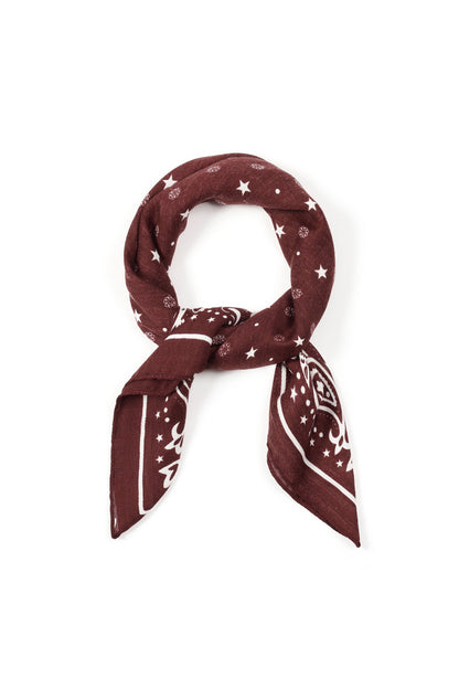 Elegant Crimson Winter Scarf for Women