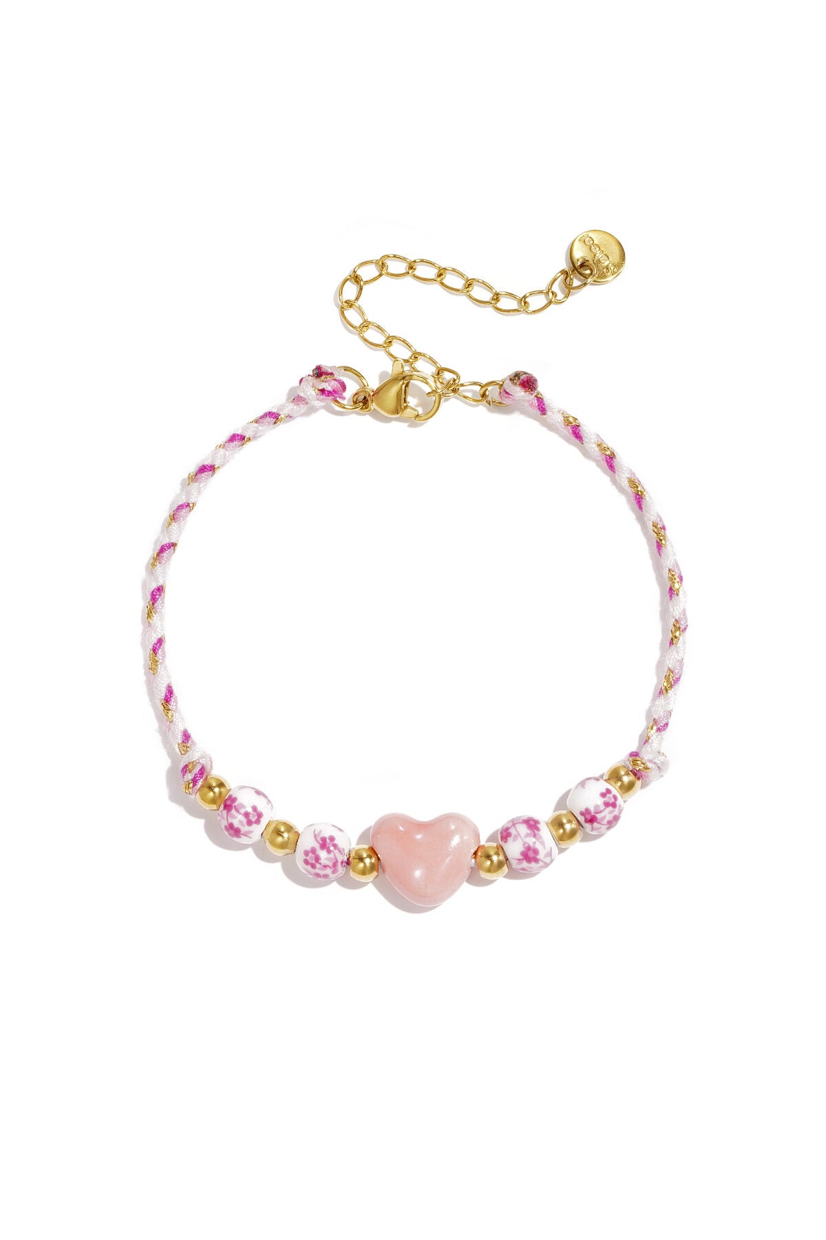 Charming Heart Beaded Bracelet for Spring/Summer