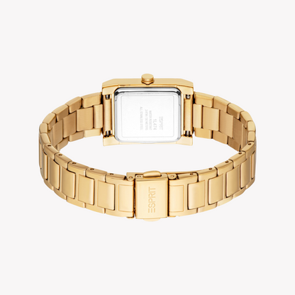 Esprit Women's Gold Stainless Steel Watch | Es1l474m0025