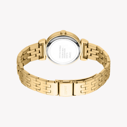 Esprit Women's Gold Stainless Steel Watch | Es1l505m0055